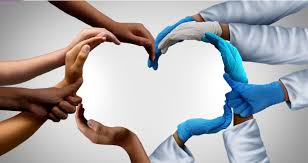 Hands forming a heart shape