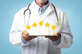 Doctor with five-star rating
